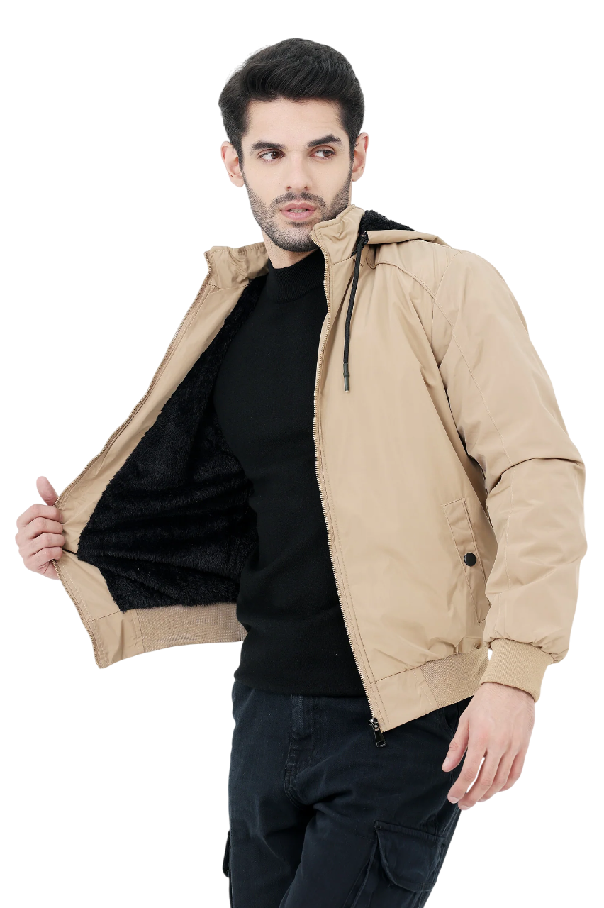 Goldenrod Puffer Jacket Men - Image 2